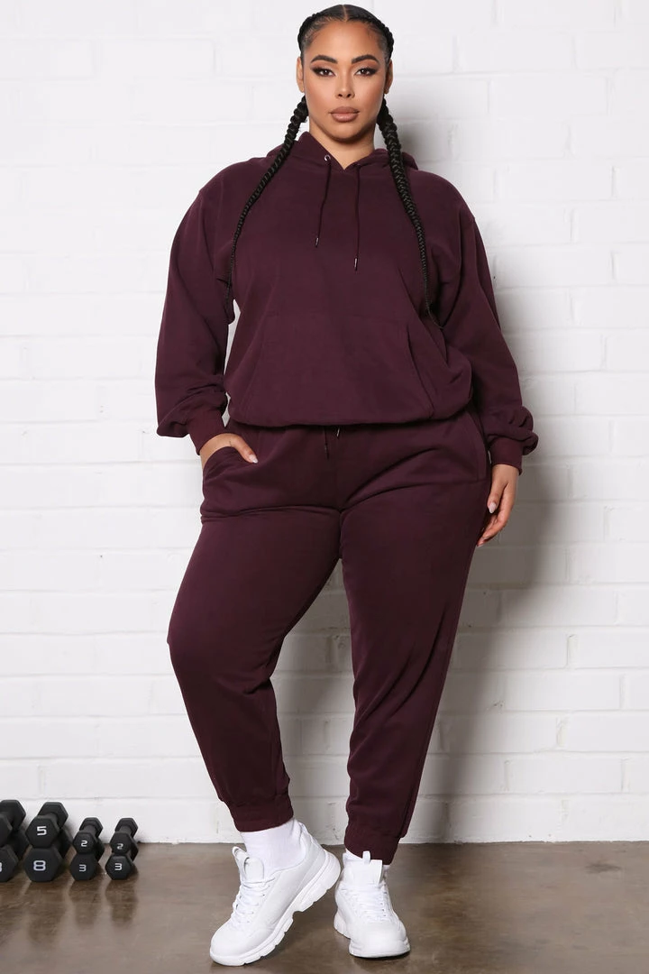 Cheap ๐ Fashion Nova Training Oversized Pullover Hoodie - Plum Activewear Tops ๐ 7 Fashion Nova Training Oversized Pullover Hoodie - Plum Activewear Tops