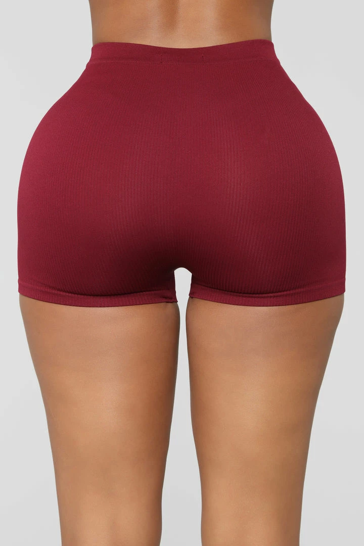 Budget โ Fashion Nova Uncomplicated Seamless Shorts - Wine Biker Shorts ๐ 8 Fashion Nova Uncomplicated Seamless Shorts - Wine Biker Shorts