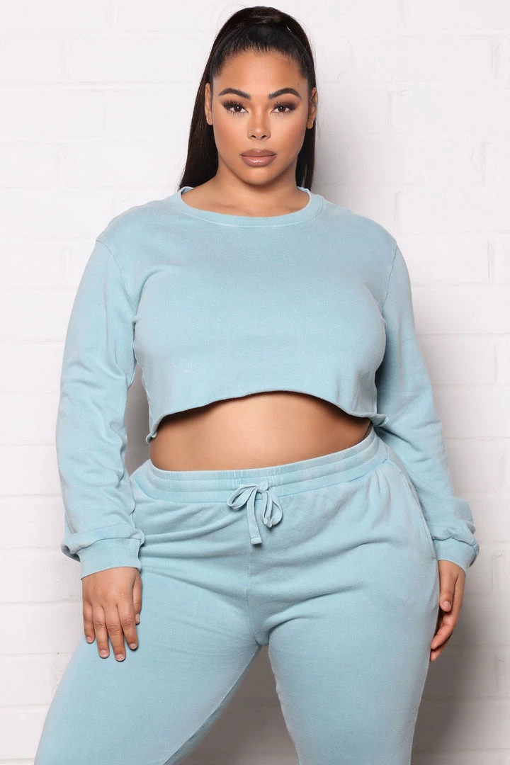 Deals โญ Fashion Nova Activewear Tops Don't Quit Active Mineral Wash Pullover - Aqua ๐ 7 Fashion Nova Activewear Tops Don't Quit Active Mineral Wash Pullover - Aqua