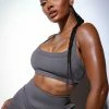 Fashion Nova Activewear Tops Evolve Rigel Bra - Charcoal