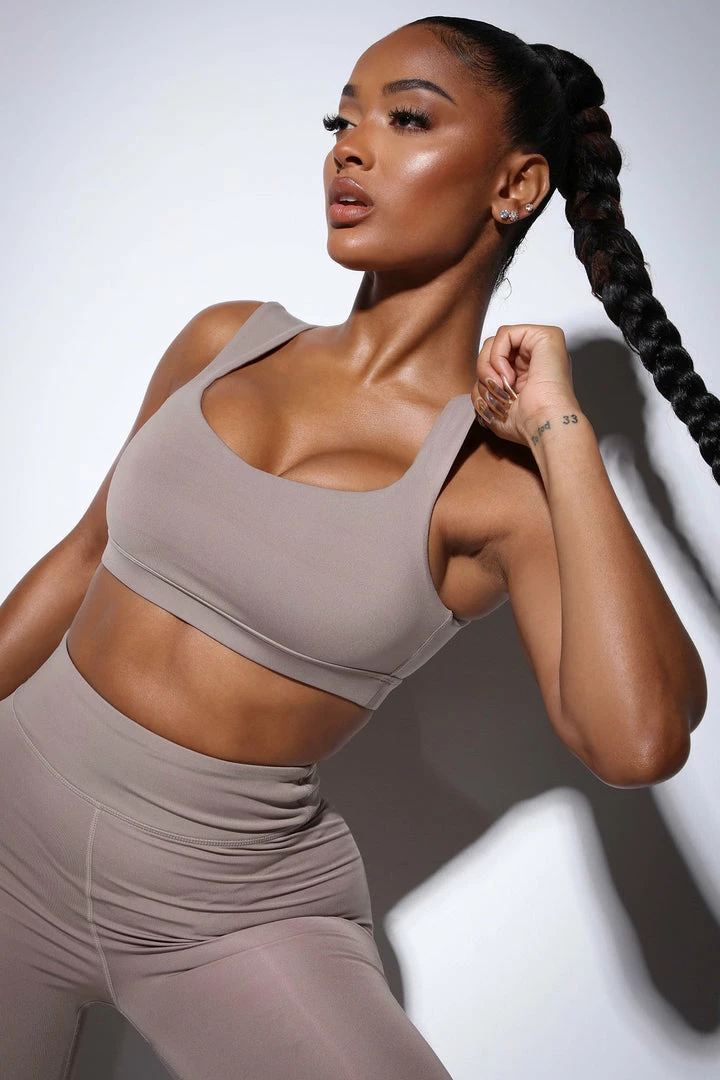 Deals ๐ Fashion Nova Activewear Tops Morph Volans Bra - Taupe ๐งจ 3 Fashion Nova Activewear Tops Morph Volans Bra - Taupe