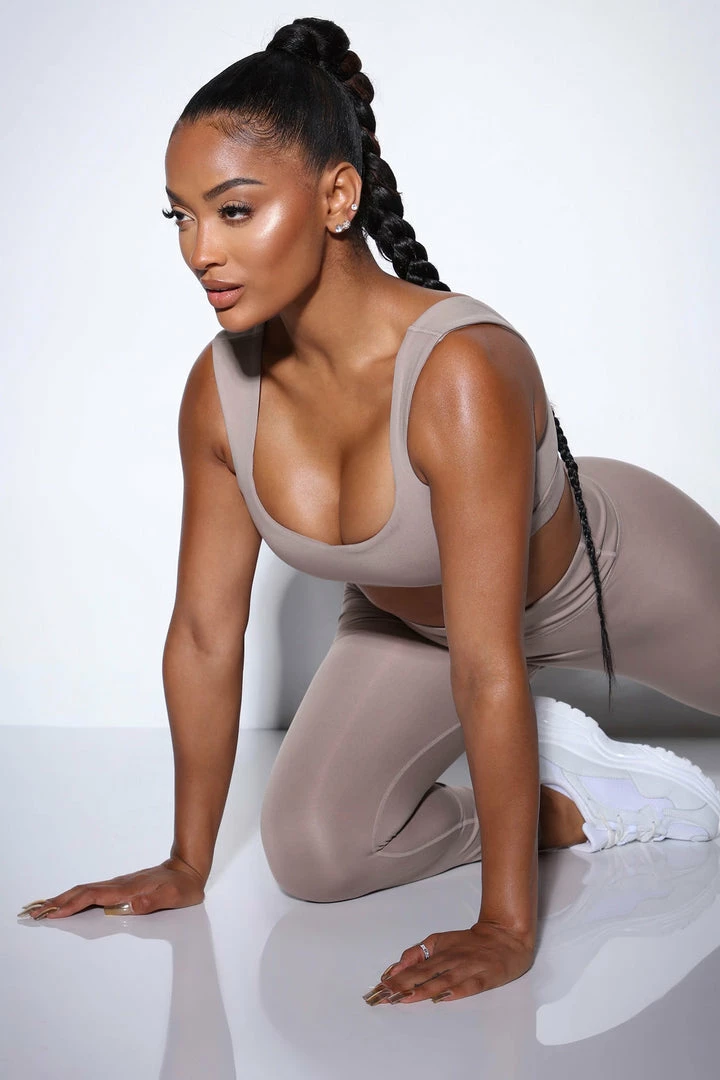 Deals ๐ Fashion Nova Activewear Tops Morph Volans Bra - Taupe ๐งจ 5 Fashion Nova Activewear Tops Morph Volans Bra - Taupe