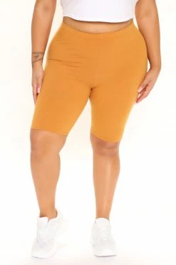Fashion Nova Gotta Have It Biker Shorts - Butterscotch