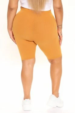 Fashion Nova Gotta Have It Biker Shorts - Butterscotch