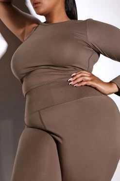 Fashion Nova Activewear Tops Sublime Orbit Top - Coco