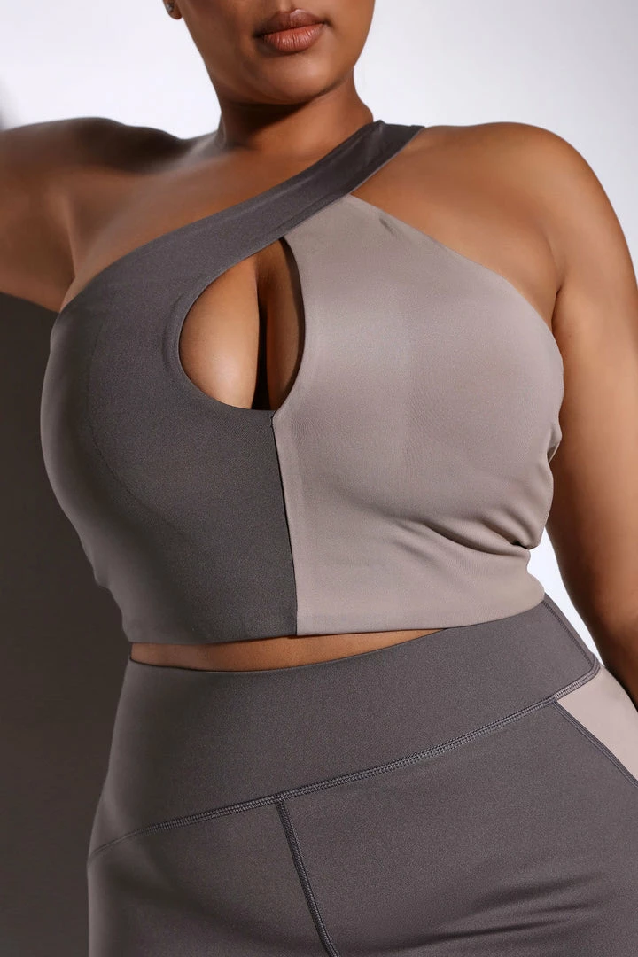 Fashion Nova Morph Phoenix Bra - Charcoal