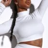 Fashion Nova Morph Callisto Top - Ivory Activewear Tops