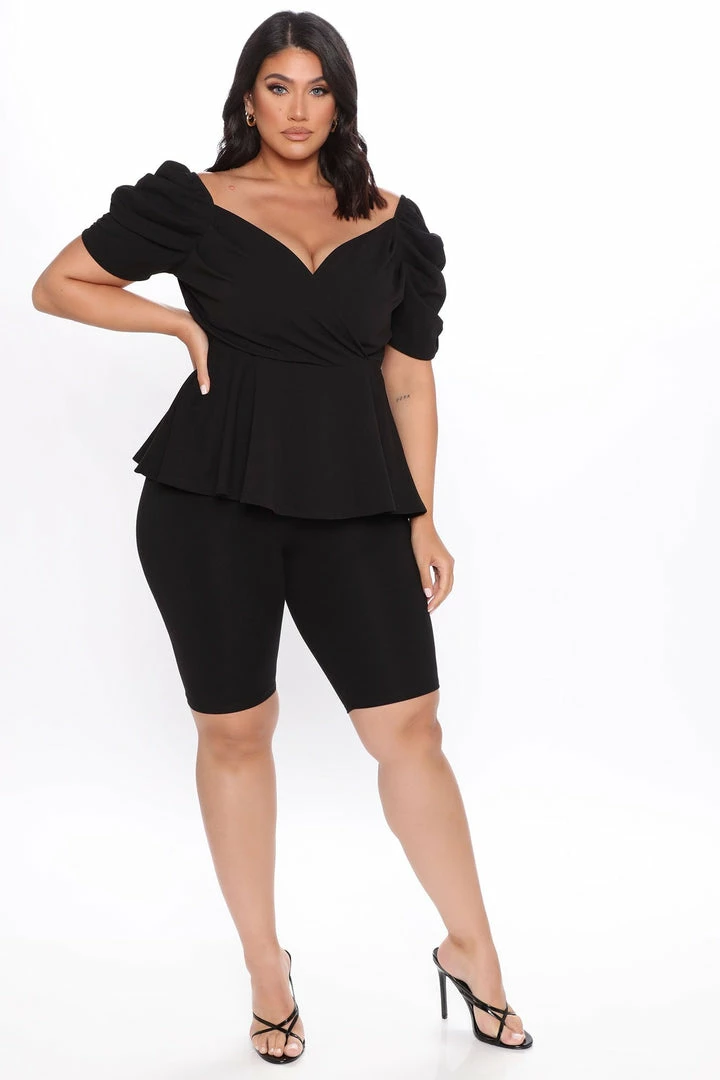 Fashion Nova Biker Shorts My Favorite Biker Short - Black