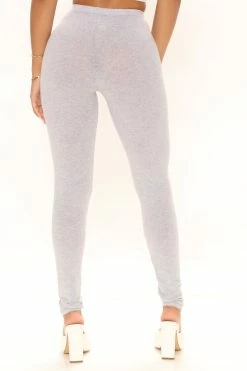 Hot Sale ๐ Fashion Nova Kim Basic Legging - Heather Grey Leggings ๐ 13 Fashion Nova Kim Basic Legging - Heather Grey Leggings