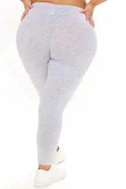 Hot Sale ๐ Fashion Nova Kim Basic Legging - Heather Grey Leggings ๐ 17 Fashion Nova Kim Basic Legging - Heather Grey Leggings
