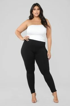 Fashion Nova On The Daily Leggings - Black
