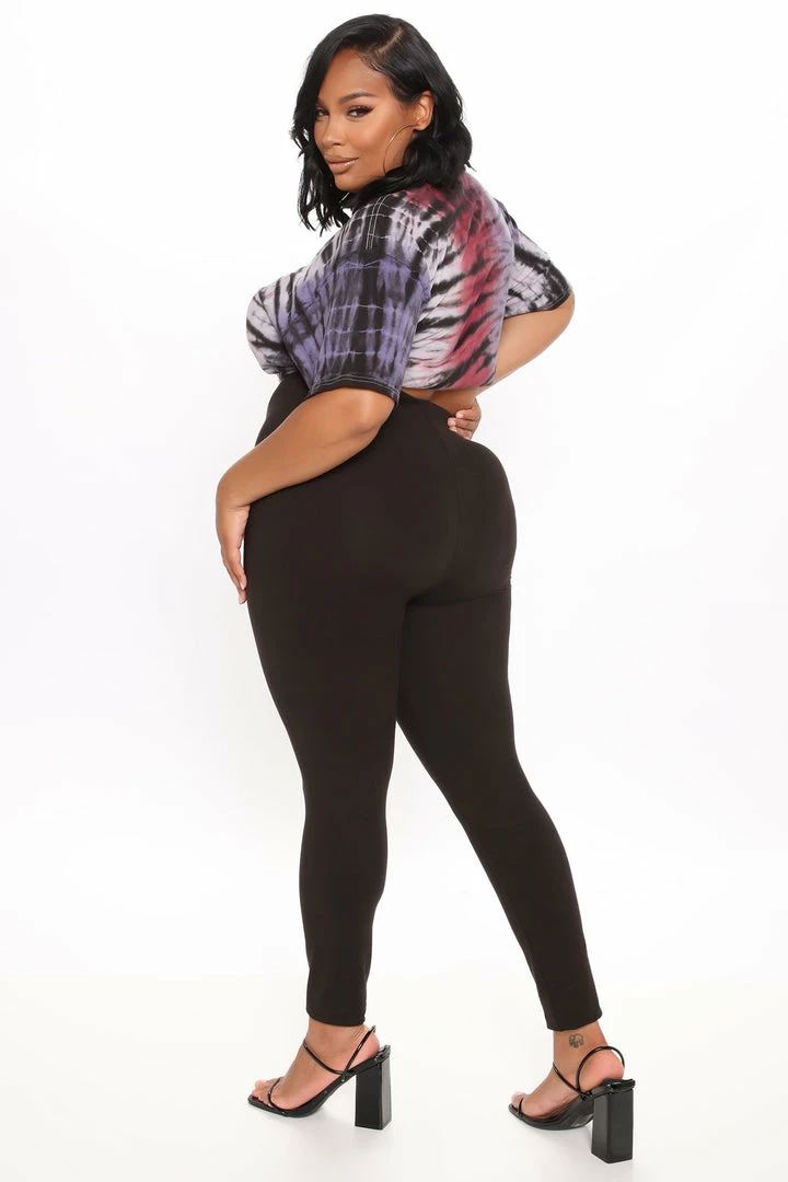 Fashion Nova Almost Every Day Leggings - Black