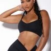 New 🔥 Fashion Nova Activewear Tops Sublime Balmer Bra Top - Black ⌛ 1 Fashion Nova Activewear Tops Sublime Balmer Bra Top - Black
