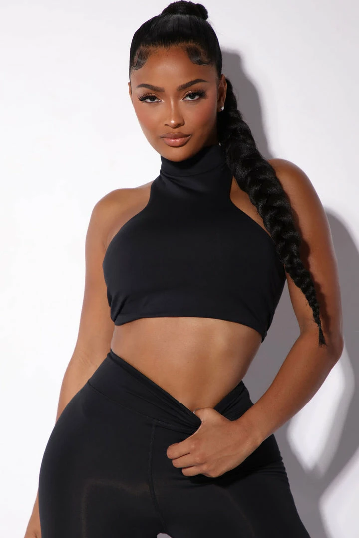 Deals 💯 Fashion Nova Morph Gaia Bra Top - Black Activewear Tops 🛒 3 Fashion Nova Morph Gaia Bra Top - Black Activewear Tops