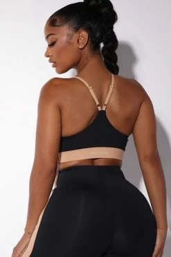 Fashion Nova Morph Hayashi Bra Top - Black