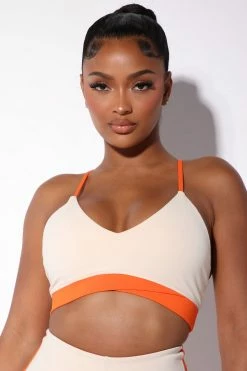 Fashion Nova Morph Hayashi Bra Top - Brazilian Sand