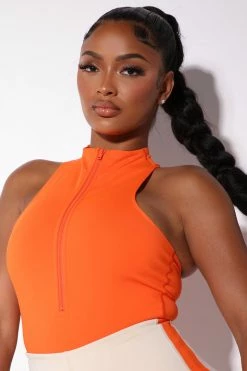 Outlet ๐ฅ Fashion Nova Morph Albedo Bodysuit - Orange ๐ฅ 13 Fashion Nova Morph Albedo Bodysuit - Orange