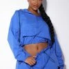 Fashion Nova Activewear Tops Elevate Titania Jacket - Ultramarine