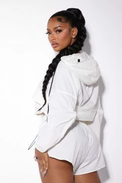 Cheap 🎉 Fashion Nova Activewear Tops Elevate Titania Jacket - Ivory 👏 13 Fashion Nova Activewear Tops Elevate Titania Jacket - Ivory