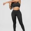 Fashion Nova Like The Way I Work It Leggings - Black