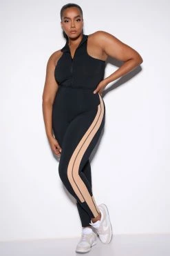 Fashion Nova Morph Albedo Bodysuit - Black