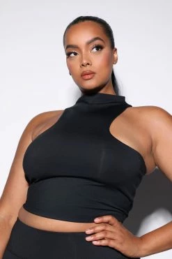 Deals 💯 Fashion Nova Morph Gaia Bra Top - Black Activewear Tops 🛒 11 Fashion Nova Morph Gaia Bra Top - Black Activewear Tops