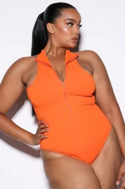 Outlet ๐ฅ Fashion Nova Morph Albedo Bodysuit - Orange ๐ฅ 16 Fashion Nova Morph Albedo Bodysuit - Orange