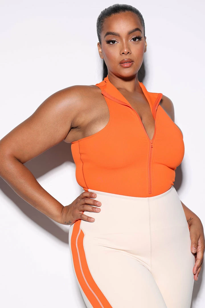 Outlet ๐ฅ Fashion Nova Morph Albedo Bodysuit - Orange ๐ฅ 10 Fashion Nova Morph Albedo Bodysuit - Orange