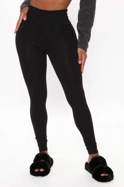 Fashion Nova Brooke Leggings - Black