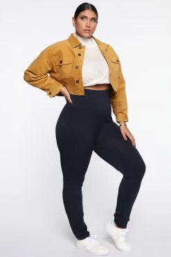 Fashion Nova Smooth Operator High Rise Legging - Indigo