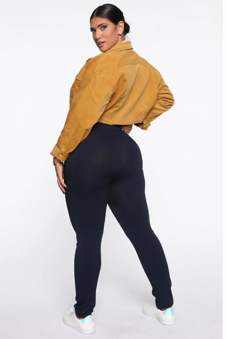 Fashion Nova Smooth Operator High Rise Legging - Indigo