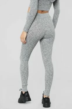 Fashion Nova Wanderlust Leggings - Grey