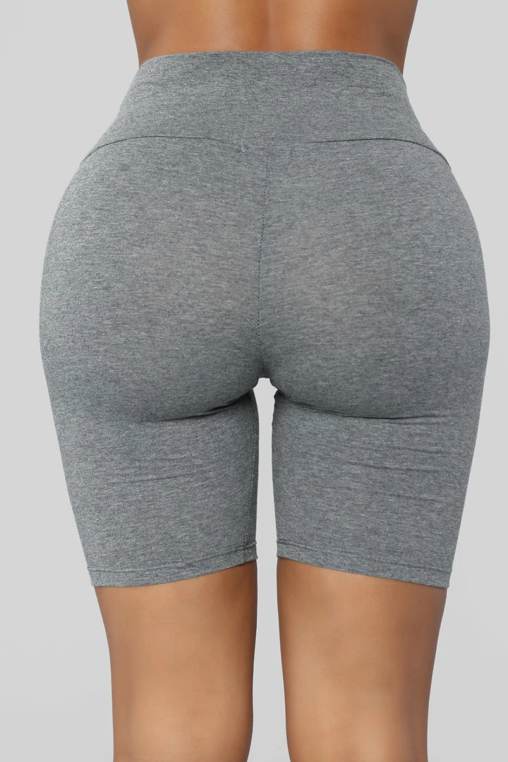 Outlet π€© Fashion Nova Brooke Biker Shorts - Grey β 8 Fashion Nova Brooke Biker Shorts - Grey