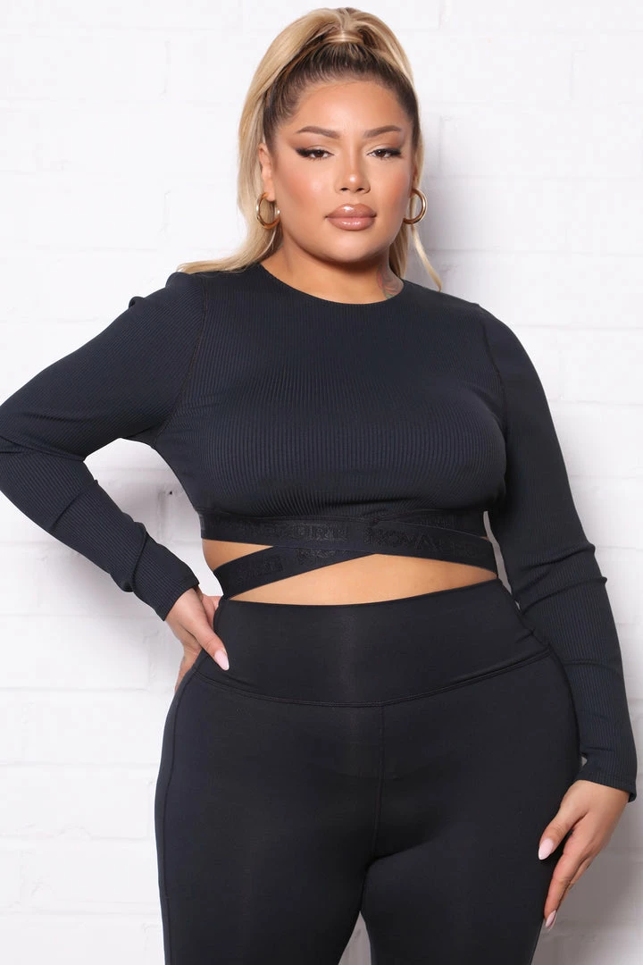 New ๐ Fashion Nova Never Forget Ribbed Active Crop Top - Black Activewear Tops ๐ 8 Fashion Nova Never Forget Ribbed Active Crop Top - Black Activewear Tops