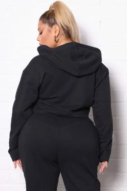 Best Pirce โญ Fashion Nova Extreme Flex Twist Front Hoodie - Black ๐คฉ 17 Fashion Nova Extreme Flex Twist Front Hoodie - Black