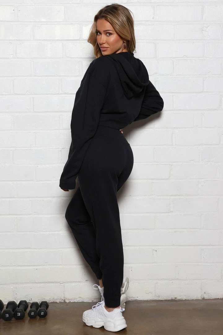 Best Pirce โญ Fashion Nova Extreme Flex Twist Front Hoodie - Black ๐คฉ 5 Fashion Nova Extreme Flex Twist Front Hoodie - Black