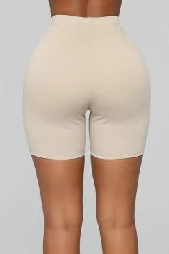 Fashion Nova Classic Mini Biker Shorts - Mocha