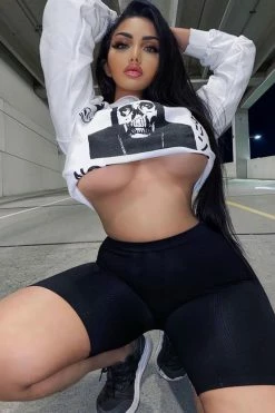 Fashion Nova Effortless Seamless Biker Shorts - Black