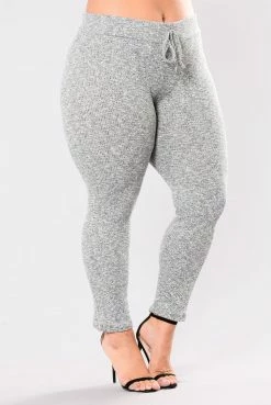 Fashion Nova Wanderlust Leggings - Grey