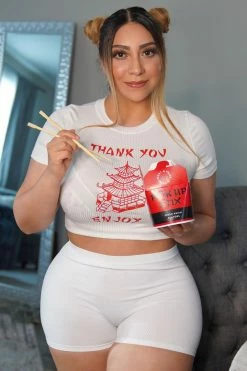 Fashion Nova Biker Shorts Uncomplicated Seamless Shorts - White